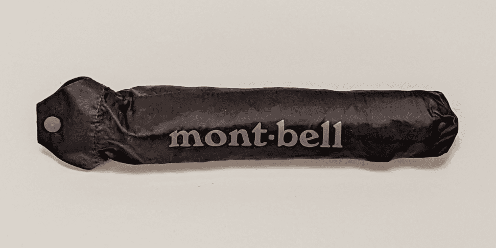 モンベルの折り畳み傘